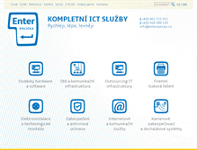 Tablet Screenshot of enterpolicka.cz